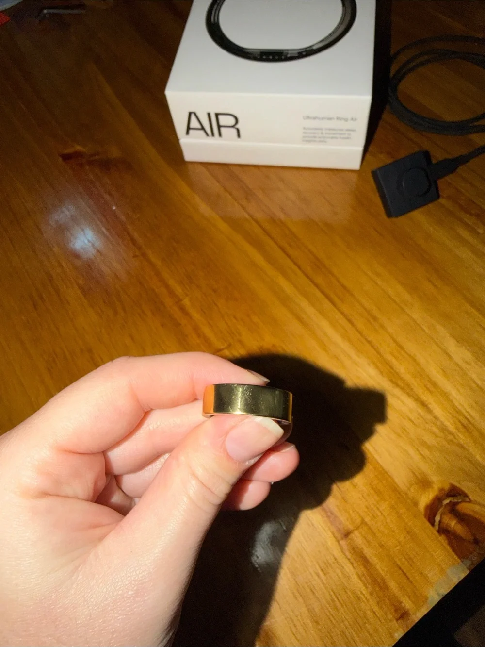Ultrahuman Ring Air - Gold size 10